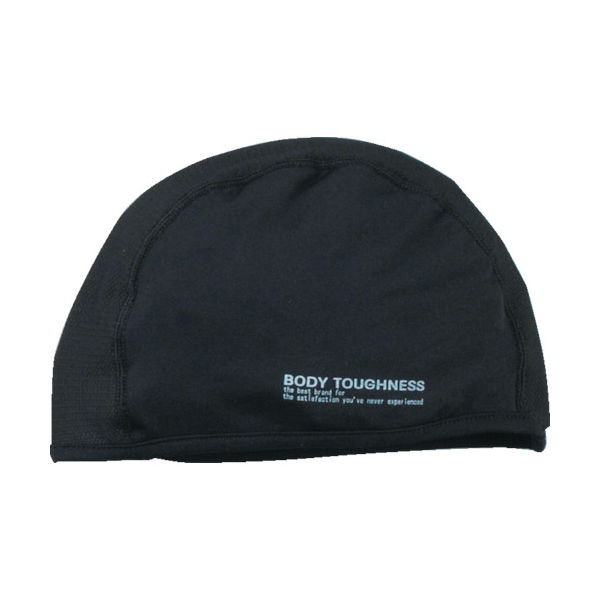 おたふく手袋 おたふく 冷感・消臭 パワーストレッチヘッドキャップ ブラック JW-611-BK 1個 475-4212（直送品）