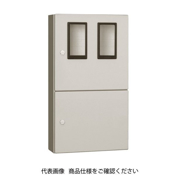 河村電器 引込計器盤用キャビネット MI 200-1P 1個（直送品） - アスクル