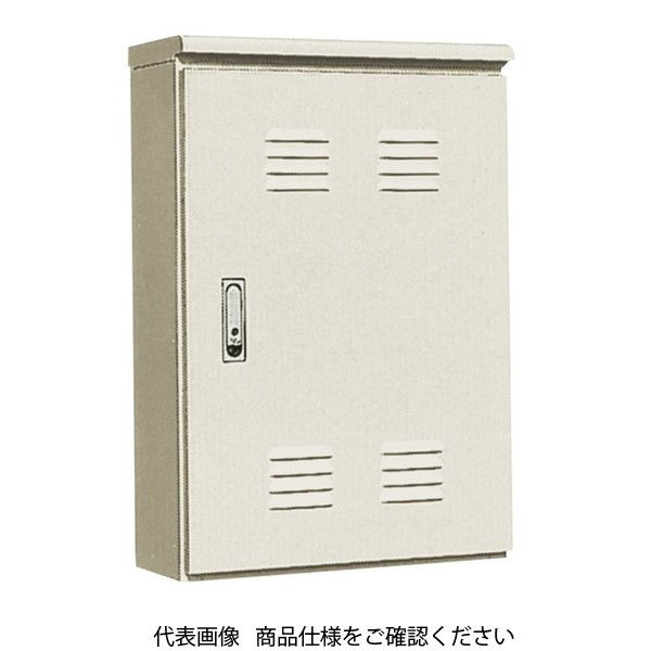 河村電器 扉ルーバー付屋外盤用キャビネット POR 1270-25AK 1個（直送品）