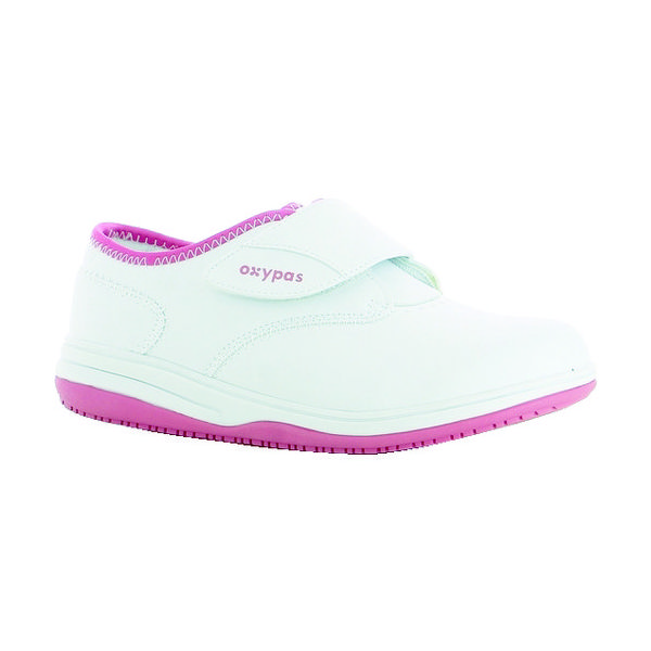 セーフティジョガー 【売切廃番】 OXYPAS EMILYベルクロシューズ ライトピンク 23.0CM EMILY.FUX.230 1足（直送品）