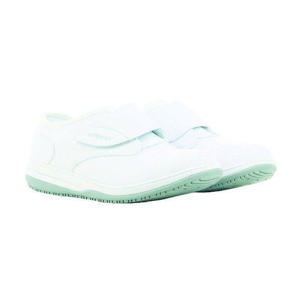 セーフティジョガー 【売切廃番】 OXYPAS EMILYベルクロシューズ ホワイト 23.0CM EMILY.WHT.230 1足（直送品）
