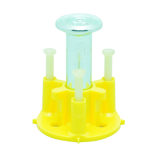 三門 ドラゴン 4分 黄 100個入 GR-4055-Y 1箱(100個) 116-3883（直送品）