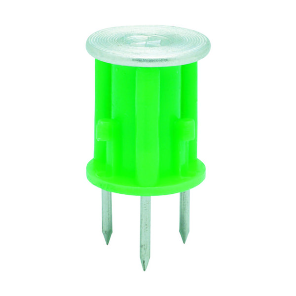 三門 バリアス 4分 緑 250個入 V-4045-GN 1箱(250個) 116-3873（直送品）