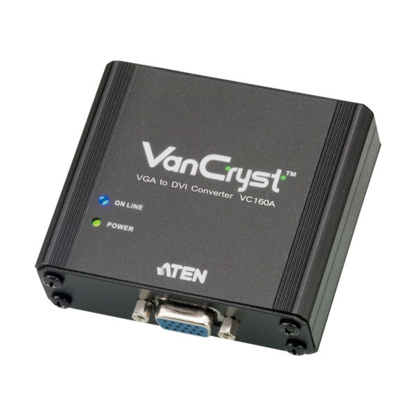 ATEN（エーテン） ATEN ビデオ変換器 VGA to DVIタイプ VC160A 1台 115-3012（直送品）