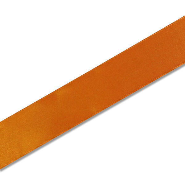 シモジマ HEIKO シングルサテンリボン 36×20 オレンジ 001420323 1セット(1巻入×4巻 合計4巻)（直送品）