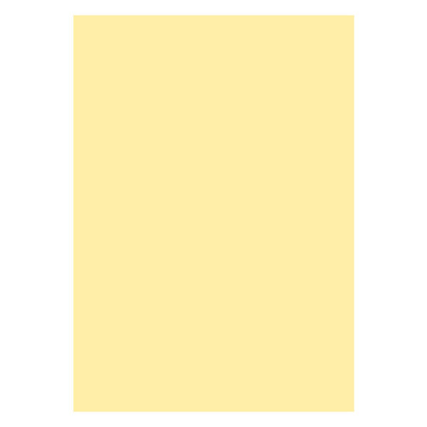 シモジマ カットペーパー 色上質 A4 クリーム 002135330　1セット（1束20枚入×10）（直送品）