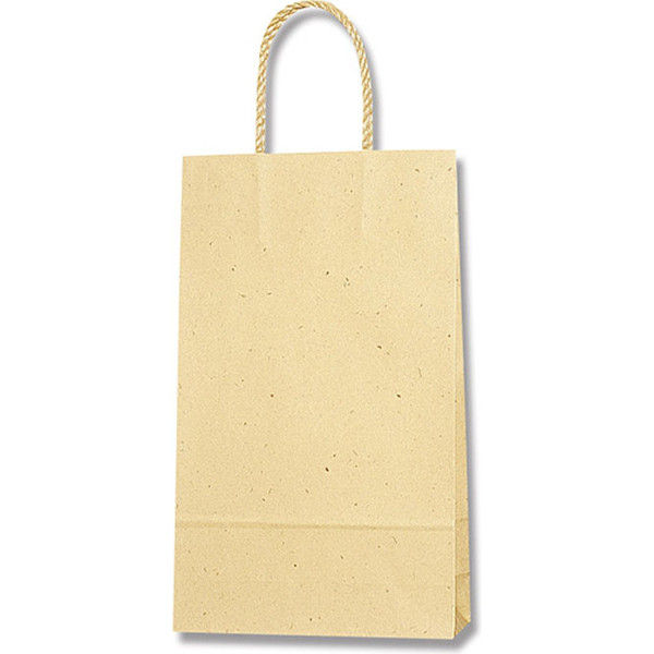 【ケース販売】HEIKO 紙袋 スムースバッグ 4才 ナチュラル 003156008 1ケース(25枚入×12袋 合計300枚)（直送品）