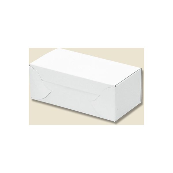 【ケース販売】HEIKO 箱 白地カートン 2 ケーキ2個用 004246802 1ケース(10枚入×80袋 合計800枚)（直送品）