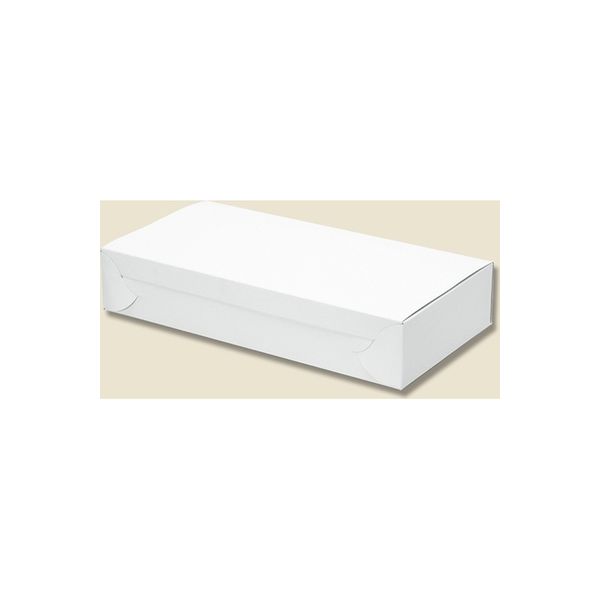 【ケース販売】HEIKO 箱 白地カートン 8 ケーキ8個用 004246808 1ケース(10枚入×40袋 合計400枚)（直送品）