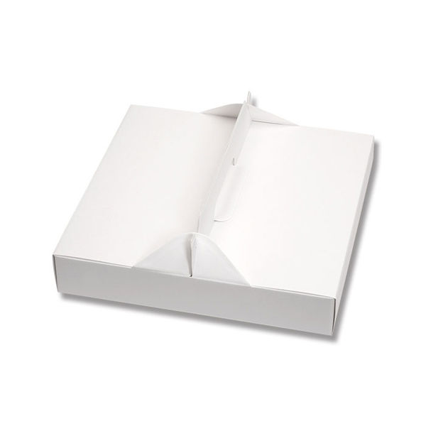 【ケース販売】HEIKO Nキャリーピザボックス 23cm 白 004247750 1ケース(25枚入×4袋 合計100枚)（直送品）