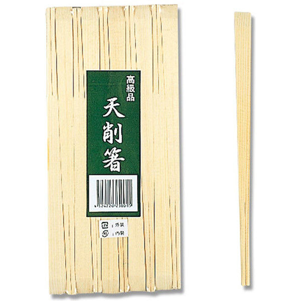 東亜箸販売 エゾ天削箸 24cm 裸 004636451 1セット(100膳入×50束)（直送品）