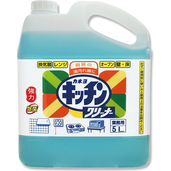 カネヨ石鹸 カネヨキッチンクリーナー5L 004772442 1セット(1本×2本)（直送品）