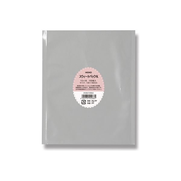 シモジマ スウィートパック K 13×16 006729002 1セット(1袋(100枚)×40)