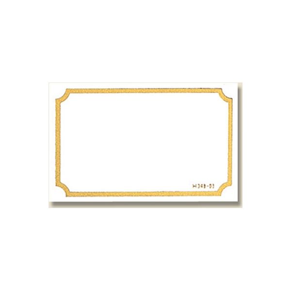シモジマ 金箔カード SS H348-03 007234803 1セット（10束）（直送品）