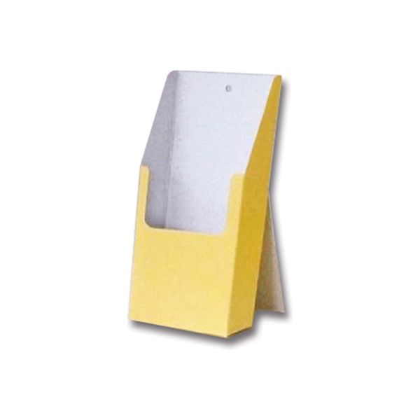 シモジマ リーフレットスタンド A-4 3ツ折りタイプ 007271500 1セット（50枚）（直送品）
