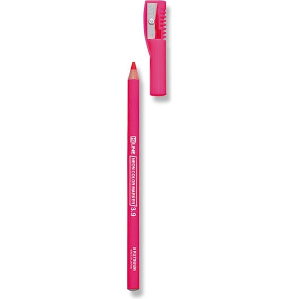 クツワ RF017PK 鉛筆の蛍光マーカー・ピンク 007505413 1セット（200個）（直送品）