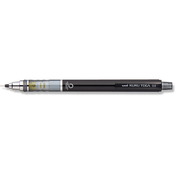 三菱鉛筆 M3-4501P.24 クルトガ 0.3 ブラック 007532484 1セット（200本）（直送品）