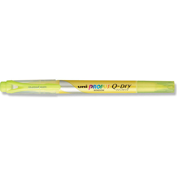 三菱鉛筆 PUS-138T.2プロパス Q-Dry イエロー 007538538 1セット（100本）（直送品）