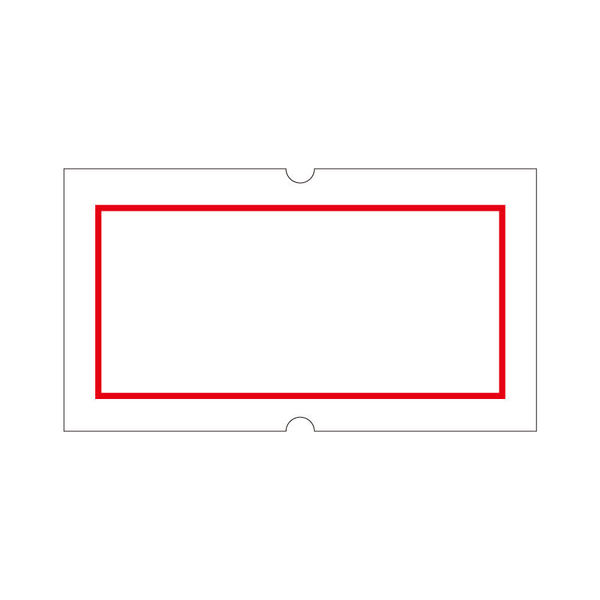 サトー サトーSP用ラベル SP-4 赤枠 強粘 007710496 1セット(10巻×30本 合計300巻)（直送品）