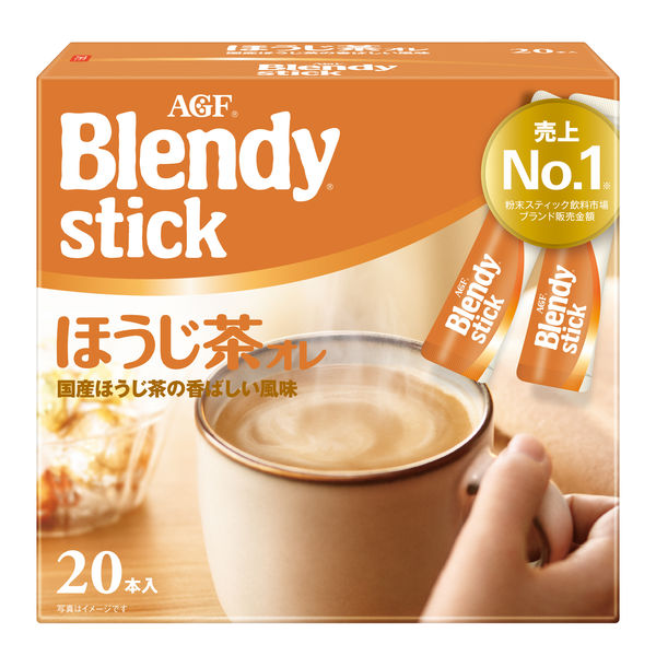 【スティック飲料】味の素AGF ブレンディ スティック ほうじ茶オレ　1箱（20本入）