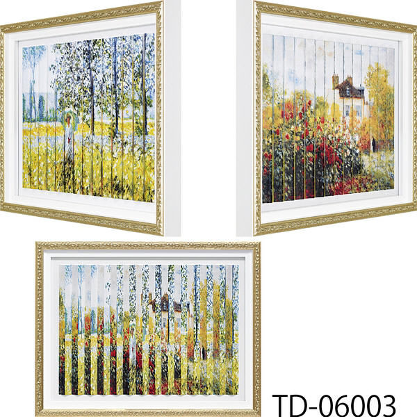 ユーパワー トリック ダブルアート（モネ「Champs au Printemps 1884」・「庭園のアーチスト」） TD-06003（直送品）