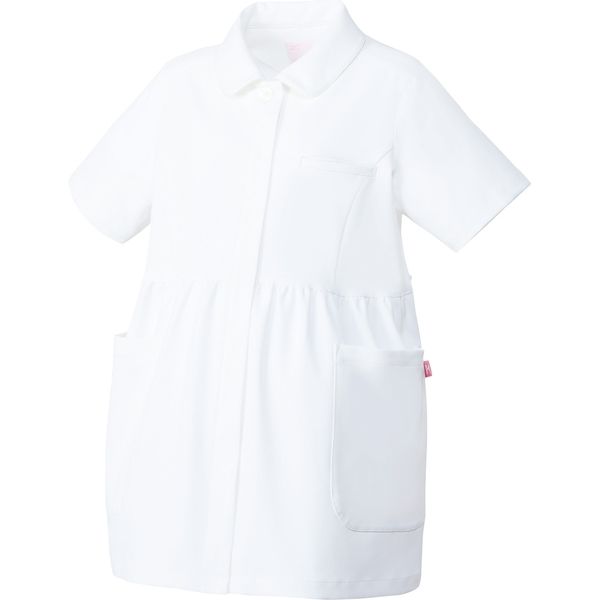 チトセ マタニティジャケット 女性用 ホワイト M MZ-0191（取寄品）