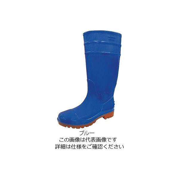 富士手袋工業 先芯入耐油安全長靴 SEFUMATE SAVER ブルー 26cm 8894 1足 3-8453-04（直送品）