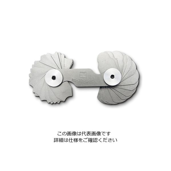 新潟精機 ラジアスゲージ RGー30 1個 61-6416-27（直送品）