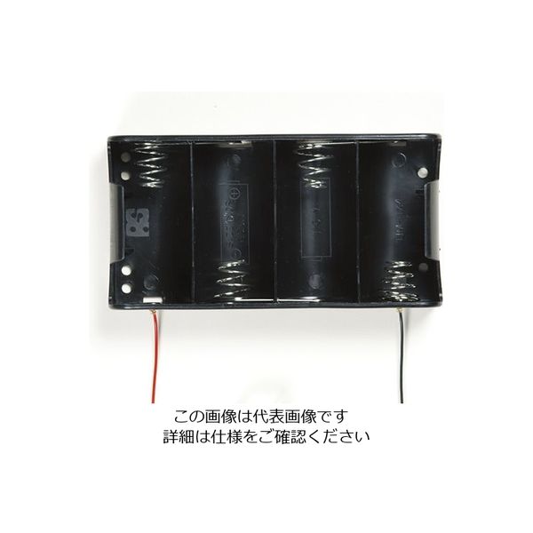 タカチ電機工業 SN型電池ホルダー SN1-4-P 1袋(20個) 62-8341-69（直送品）