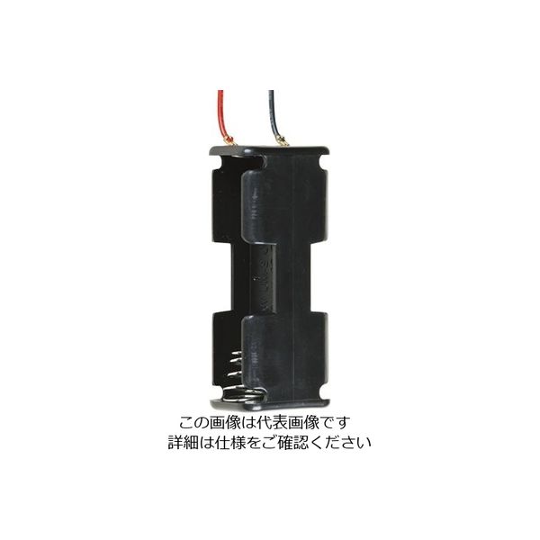 タカチ電機工業 SN型電池ホルダー SN3-2A-P 1袋(50個) 62-8341-75（直送品）