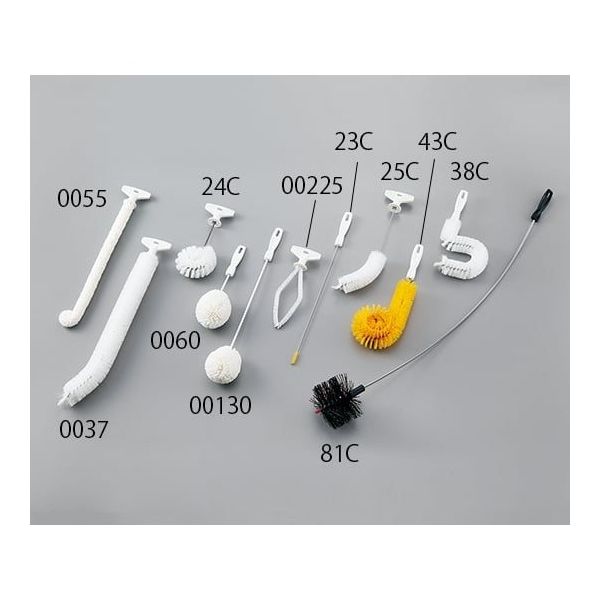 ユラボジャパン 洗浄ブラシ(丸底フラスコ用) 310×115×208mm 38C 1個 7-5614-29（直送品）