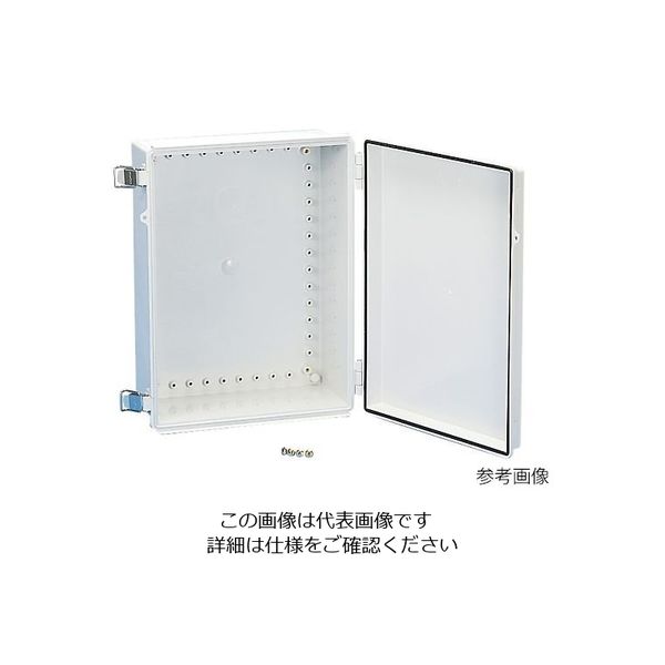 タカチ電機工業 防水・防塵開閉式プラボックス(BCAP型) BCAP282813G 1個 3-983-29（直送品）