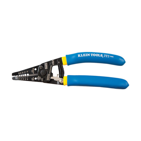 クラインツールズ KLEIN ワイヤーストリッパー 180mm(単線・より線対応) 11055 1丁 114-3789（直送品）