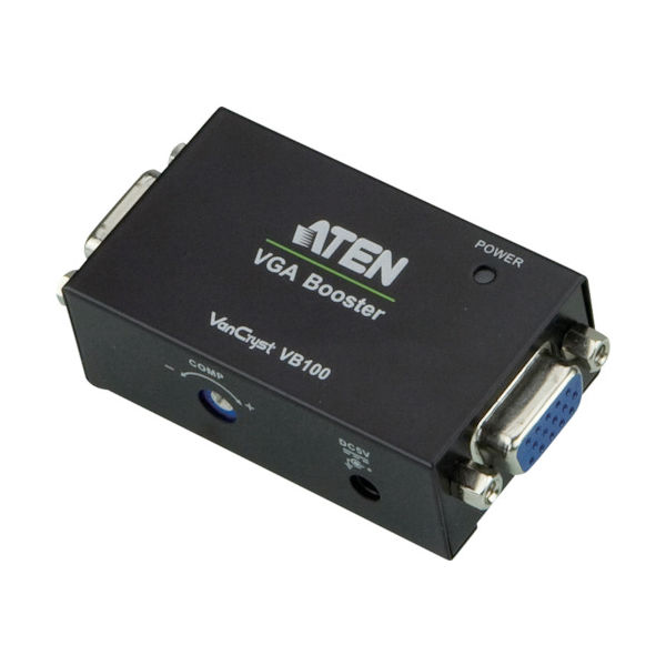 ATEN ビデオリピーター VGA対応 VB100 1台 115-2911（直送品）