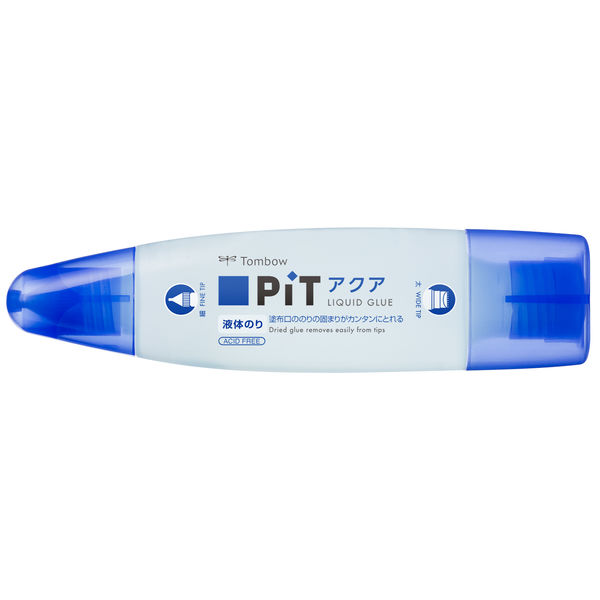 液体のり　アクアピットさま トンボ鉛筆【PIT】液体のり アクアピット 太細ツインタイプ PT