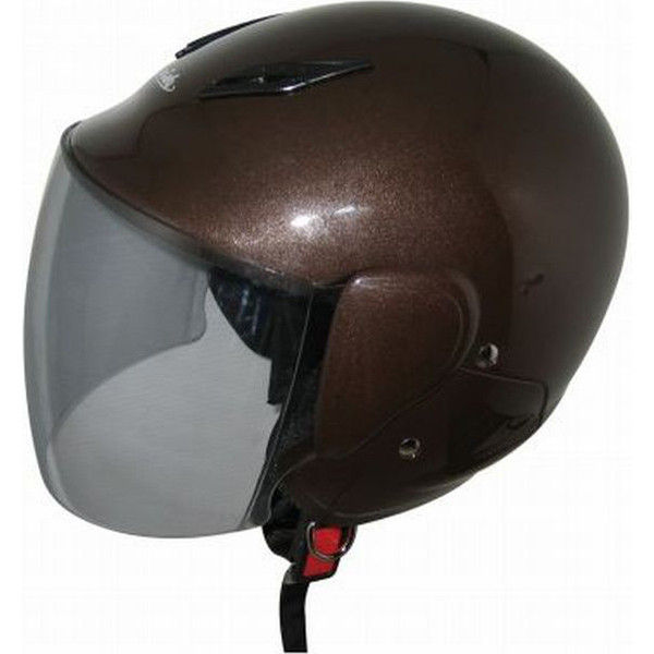 TNK工業 WS-202 wish ヘルメット チョコブラウン FREE（58-59cm） 507410（直送品）