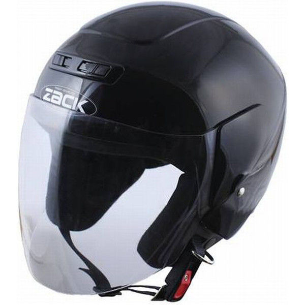 TNK工業 TNK ZR-10 シールド付きジェットヘルメット ブラック Fサイズ 510403（直送品）