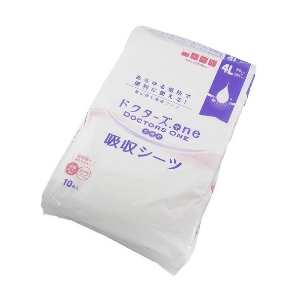 第一衛材 ドクターズone吸収シーツ 10枚入 4L 1袋(10枚) 7-4182-15（直送品）
