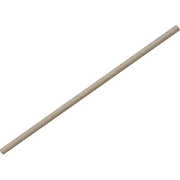 パックスタイル PS紙ストロー 6φ×210mm 未晒（袋入） 603945 1包：5000本（100×50）（直送品）