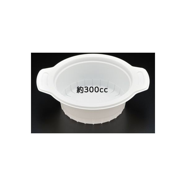 スミ 惣菜容器 スーパーレンジ U130-300 白 本体 8U13111 1包：800枚（50×16）（直送品）