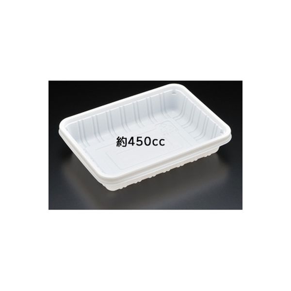 スミ 惣菜容器 スーパーレンジ UC 白 本体 8UC0101 1包：1500枚（100×15）（直送品）