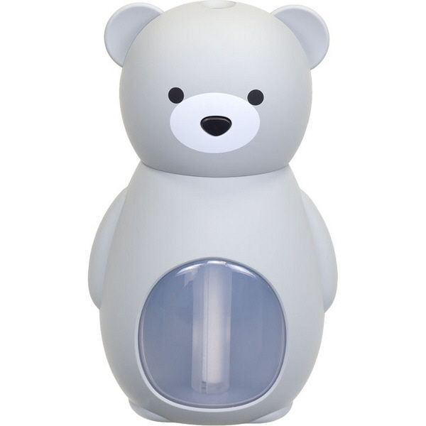 ナカバヤシ USB加湿器 Bear Drop/グレー UA-049GY 1個（直送品）