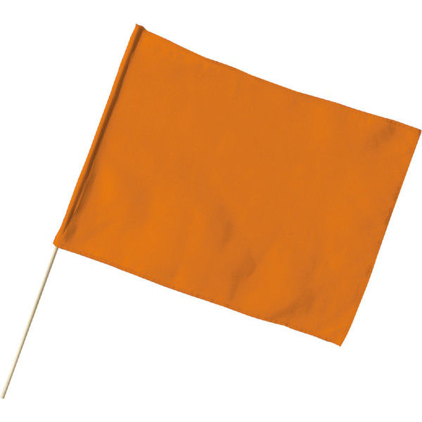 アーテック 大旗（丸棒12mm） オレンジ 3248 2本（直送品）