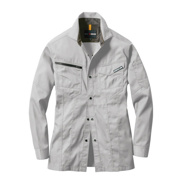 バートル 長袖シャツ シルバー L 1715-5-L 1個（直送品）
