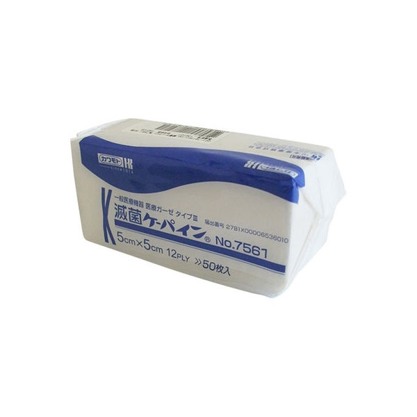 川本産業 滅菌ケーパインNo7561 1袋（50枚入）（取寄品）