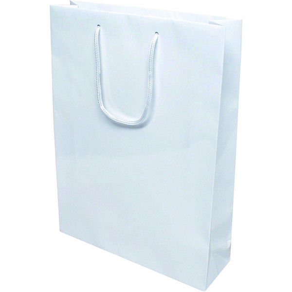 ヤマニパッケージ スレッガーバッグ白L YOH-192 1ケース（100枚：10枚袋入×10）（直送品）