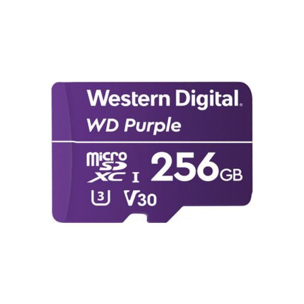 WESTERN DIGITAL WD Purple Micro SDカード 256GB WDD256G1P0A（直送品）