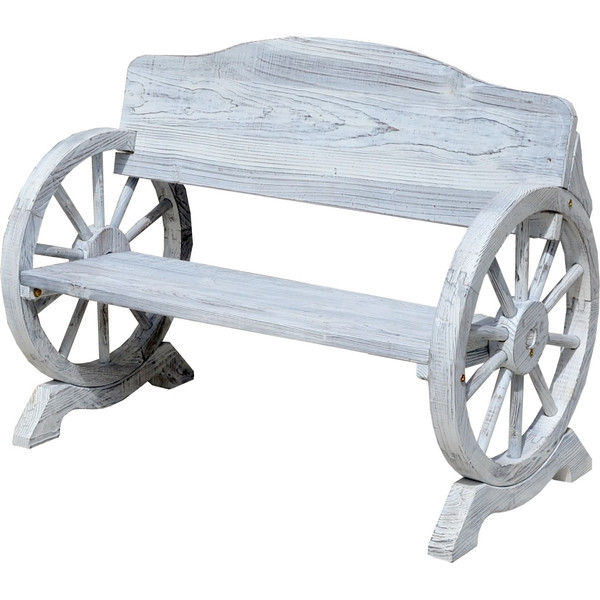 住まいスタイル 車輪ベンチ 幅1100mm ホワイト WB-1100WHT 1台（直送品） 21,743円