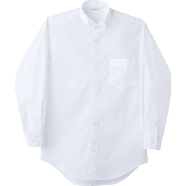 住商モンブラン MONTBLANC（モンブラン） ウイングカラーシャツ 兼用 長袖 白 L BS2511-2 1枚（直送品）
