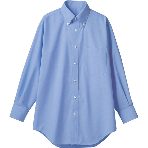 住商モンブラン MONTBLANC（モンブラン） シャツ 兼用 長袖 ブルー M CX2503-4 1枚（直送品）